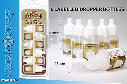 Paint Mixing Empty Bottles