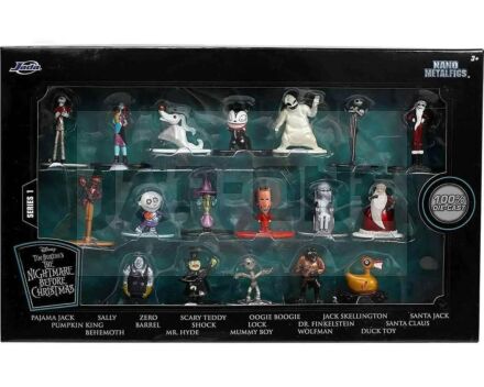 Nightmare Before Christmas Metal Figurines Nano Collection
