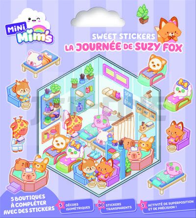 SWEET STICKERS – LA JOURNÉE DE SUZIE FOX