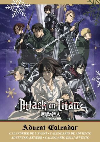 L'ATTAQUE DES TITANS - LE CALENDRIER DE L'AVENT