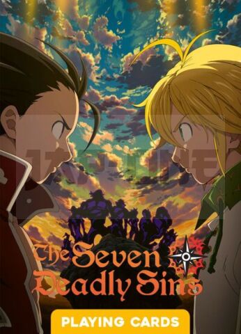 SEVEN DEADLY SINS : MANGACARDS, JEU DE 54 CARTES