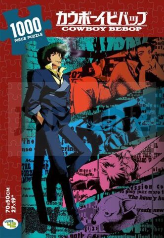 PUZZLE COWBOY BEBOP / PUZZLE 1000 PIÈCES / JEU DE PATIENCE ET DE RÉFLEXION / 68X49 CM