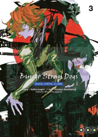 BUNGO STRAY DOGS DAZAI ET CHUUYA - TOME 03