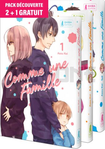 COMME UNE FAMILLE PACK 2 + 1 GRATUIT