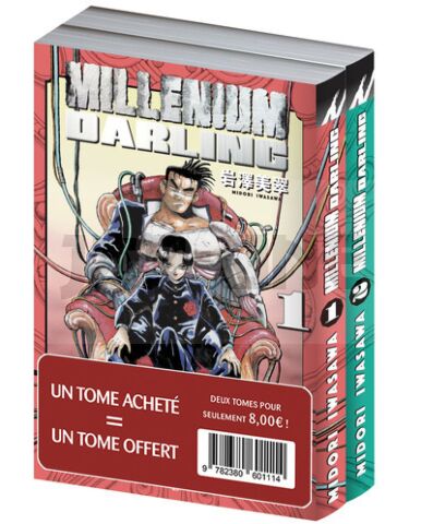 MILLENIUM DARLING - PACK DECOUVERTE T1+2 - 1 TOME ACHETE = 1 TOME OFFERT