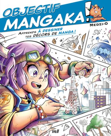 OBJECTIF MANGAKA ! 2 - APPRENDS A DESSINER TES DECORS DE MANGA !