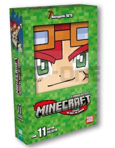 MINECRAFT, LE MANGA OFFICIEL - VOYAGE AU BOUT DU MONDE T11 COLLECTOR