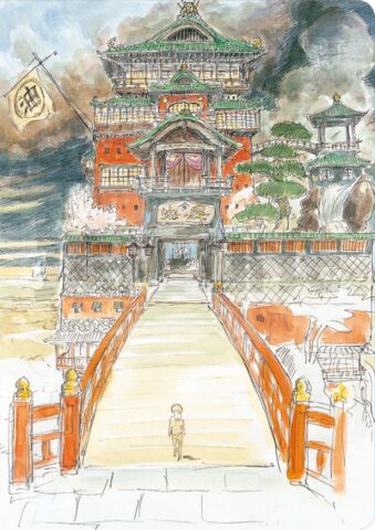 CARNET GHIBLI : CHIHIRO - LES BAINS