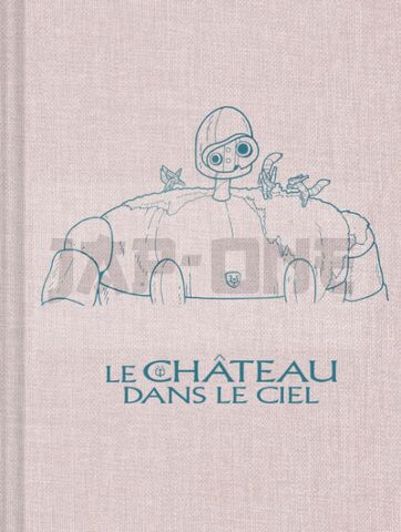 GHIBLI : CARNET TOILÉ LE CHÂTEAU DANS LE CIEL