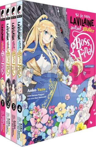 SI JE SUIS LA VILAINE, AUTANT MATER LE BOSS FINAL - COFFRET (4 TOMES) - T01 - SI JE SUIS LA VILAINE,