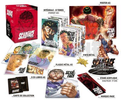 BAKI GAIDEN: SCARFACE - INTÉGRALE - COFFRET COLLECTOR (ÉDITION LIMITÉE ET NUMÉROTÉE)
