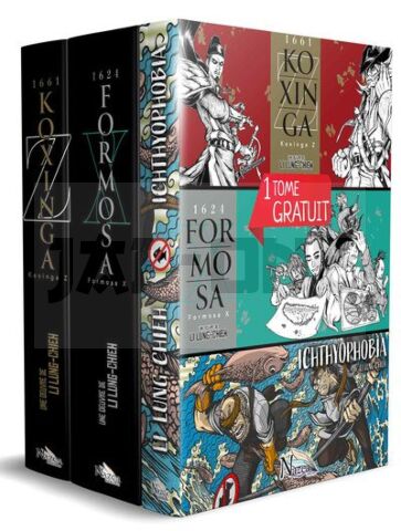 ONE SHOT YOUNG ADULT - T03 - PACK 2+1 ONE SHOT - TAIWAN HISTOIRE - KOXINGA Z + FORMOSA X + ICHTHYOPH