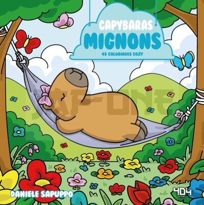 COLORIAGES COSY - CAPYBARAS TROP MIGNONS !
