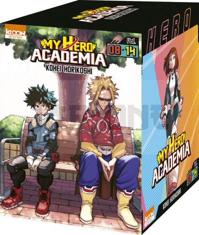 COFFRET INTEGRALE MY HERO ACADEMIA VOL. 8 A 14