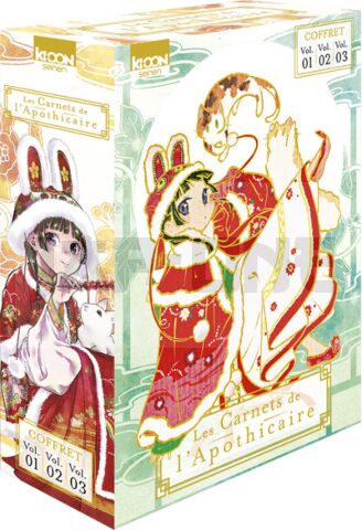 COFFRET LES CARNETS DE L'APOTHICAIRE VOL. 1 A 3 2025