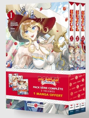 POWER ANTOINETTE - T01 - POWER ANTOINETTE - PACK PROMO VOL. 01 A 03 - 1 VOLUME OFFERT