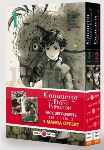 CONQUEROR OF THE DYING KINGDOM - PACK DÉCOUVERTE VOL. 01 ET 02 - ÉDITION LIMITÉE