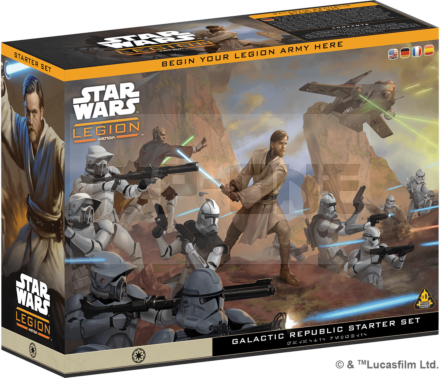 Swl: Galactic Republic Starter Set (Base) De/En/Es/Fr De/En/Es/Fr De/En/Es/Fr