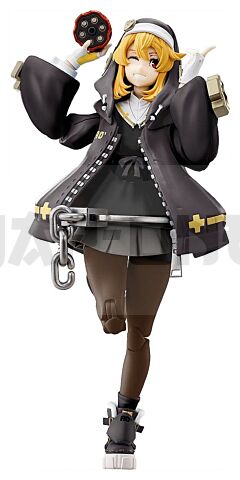 Guilty Gear Strive figurine Plastic Model Kit Bridget Articulated Black Color Ver. 14 cm