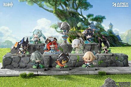 Genshin Impact Blind Box Présentoir Figurines Mini Senjou No Eishi Sumeru Version (9)