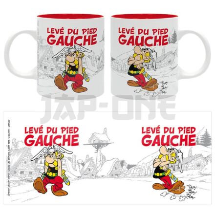 Asterix - Mug - 320 Ml - "Levé Du Pied Gauche"
