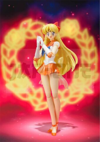 Carola Super Sailor Venus Figurine 14.5 Cm Sailor Moon Supers Sh Figuarts