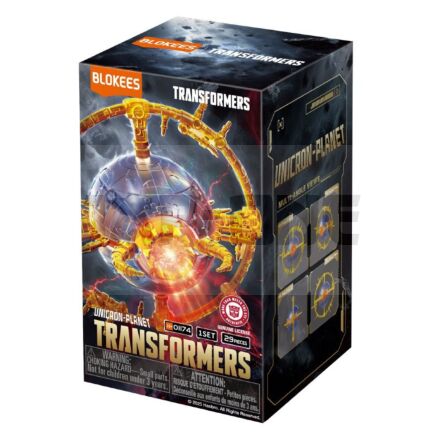 Transformers Blokees Unicron Planet Transparent Version