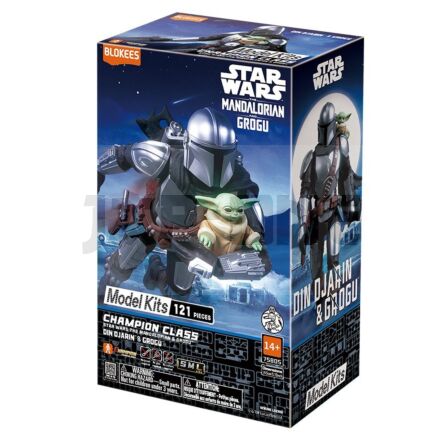 Star Wars Blokees Mandalorian Champion Class 05 Din Djarin And Grogu