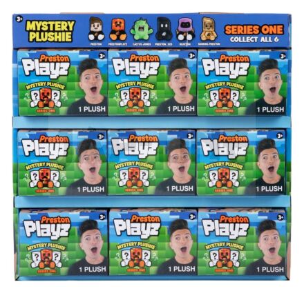 Preston Playz Mini Peluche Series 1 Blind Box Display (9)