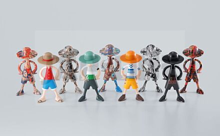 One Piece Assortiment Mini-Figures Luffy´S Archive Of Adventure 9 Cm (10)