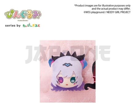 Needy Girl Overdose Figurine Mini Pingurumi Purple Lollipop 8 Cm