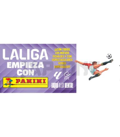 Caja De 50 Sobres La Liga Este 2026/27 - Panini Cromos
