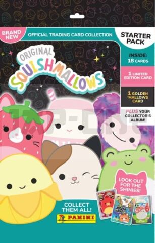 Squismallow - Panini Tradings Carte (1 Col + 3 Poch + 1 Lim Ed.) - En