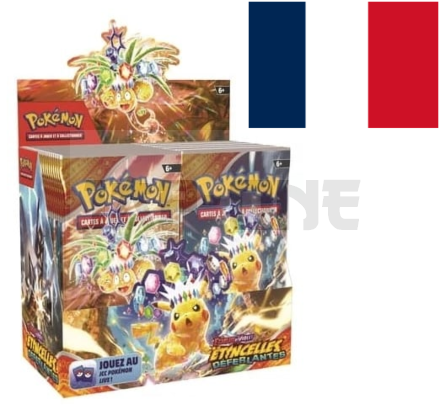  Pokémon - Display 36 Boosters Français EV08 - Ecarlate et Violet - Étincelles Déferlantes TCG Cartes