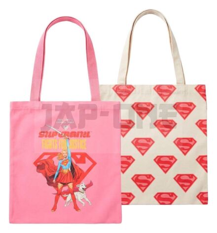Dc Comics Pack 2 Sacs Shopping Superman Supergirl