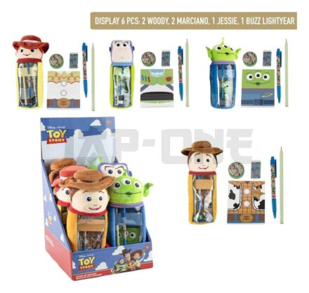 Disney Trousse En Peluche Avec Accessoires Toy Story Présentoir (6)