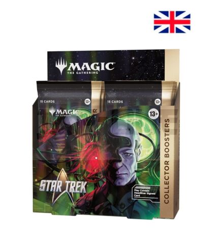 Collector Booster Display (12 Packs) En Star Trek - Magic The Gathering
