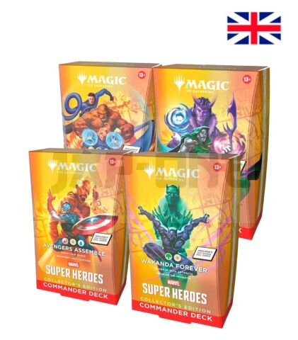 Collector'S Edition (4 Packs) Marvel Super Heroes En - Magic The Gathering