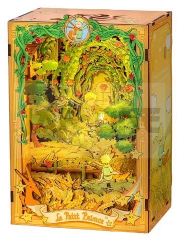 Maquette Book Nook The Little Prince Rose Garden Limited Edition 18 x 12 cm