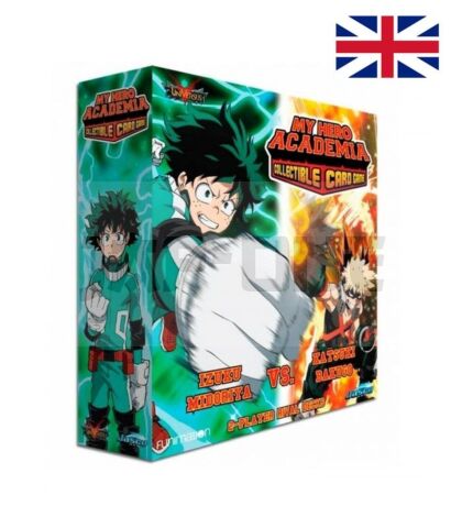 2-Player Rival Deck (2 Decks) Izuku Midoriya Vs. Katsuki Bakugo En My Hero Academia Ccg