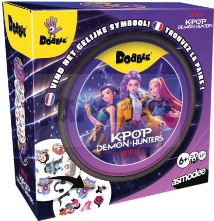 Dobble Kpop Demon Hunters (Eco Sleeve) Fr/Nl Fr/Nl Fr/Nl Fr/Nl
