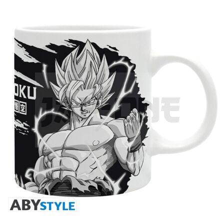 Dragon Ball Z - Mug - 320 Ml - Goku N&B - Subli - Avec Boîte