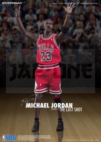 Nba Collection Figur Real Masterpiece 1/6 Michael Jordan Series 2 (Road Jersey Edition) 33 Cm