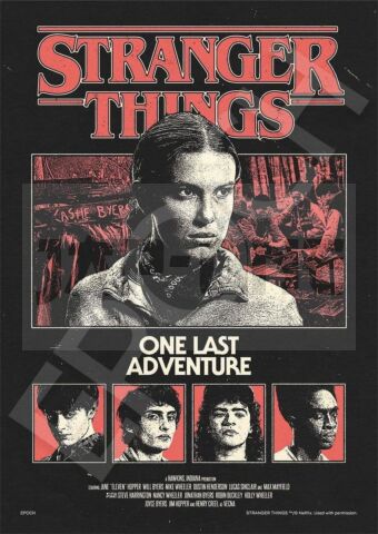 Stranger Things puzzle 500 pièces One Last Adventure