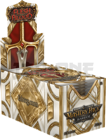 Flesh & Blood: Mastery Pack Display (12 Boosters) Warrior En