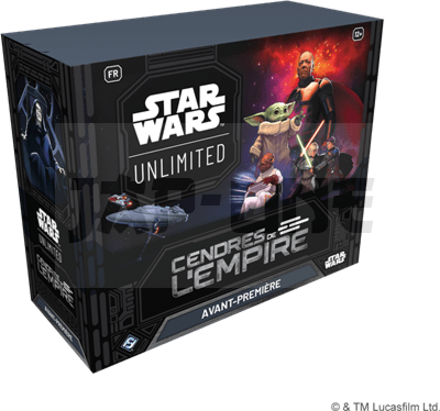 Star Wars: Unlimited - Cendres De L'Empire Boîte Ap Fr