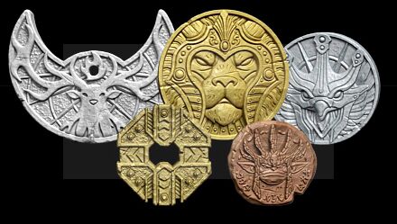 Mythic Legions Pack De 85 Accessoires De Jeu De Rôle Coins Of The Realm