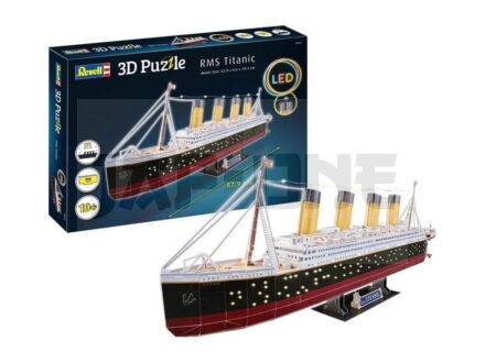 RMS TITANIC - Puzzle 3D 266pcs - Led Edition