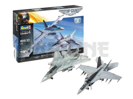 TOP GUN - Gift Set - Model Kit 1/72