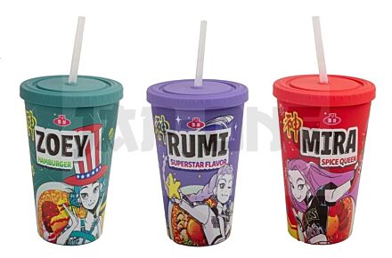 K-Pop Demon Hunters - Assortiment De 6 Tumbler (3X2)